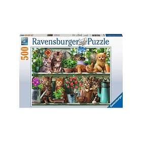 Ravensburger Pussel Cats on the Shelf 500 Bitar