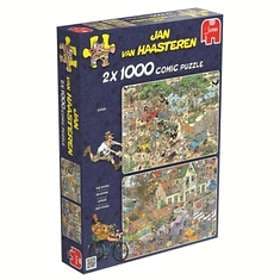 Jan Van Haasteren Pussel The Storm 2x1000 Bitar
