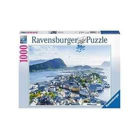 Ravensburger Pussel Ålesund in Norwegen 1000 Bitar