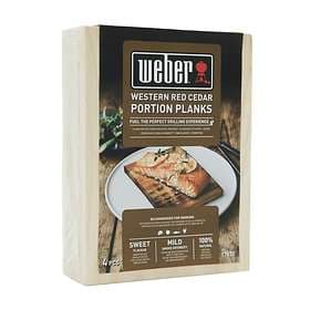 Weber Rökplanka (Cederträ) 4-pack