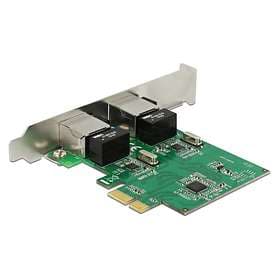 DeLock PCI Express Card to 2x Gigabit LAN (89999)