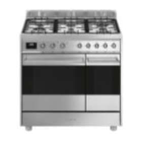 SMEG C92GPX9 (Rostfri)