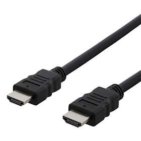 Deltaco CCS 18,6Gbps HDMI - HDMI High Speed with Ethernet 1m