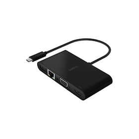 Belkin USB-C Multimedia + Charge Adapter