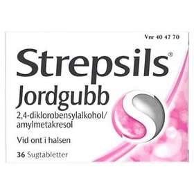 Strepsils Jordgubb 36 Sugtabletter