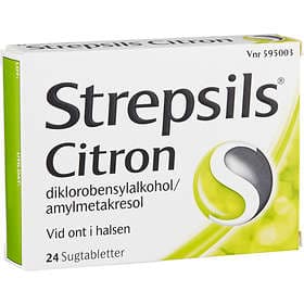 Strepsils Citron 24 Sugtabletter