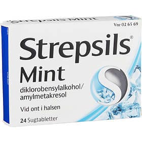 Strepsils Mint 24 Sugtabletter