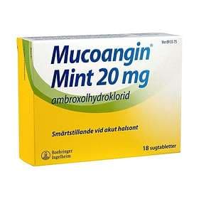 Mucoangin Mint 20mg 18 Sugtabletter