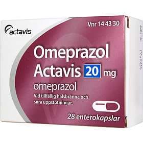 Omeprazol Actavis 20mg 28 Kapslar