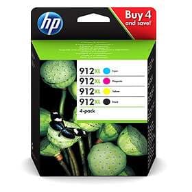 HP 912XL (Svart/Cyan/Magenta/Gul)