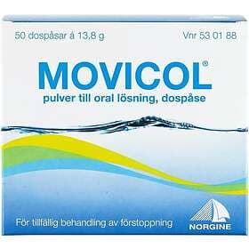 Movicol Pulver 50 Dospåsar