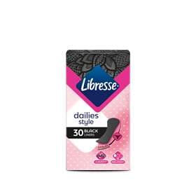 Libresse Dailies Style Regular Black (30-pack)