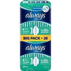 Always Ultra Normal Wings Duo (26-pack)