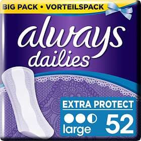 Always Dailies Extra Protect Large (52-pack)