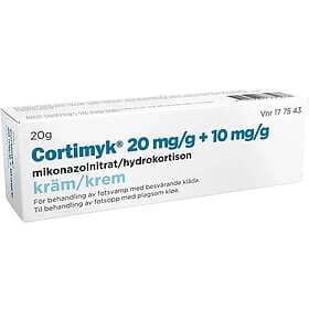 Cortimyk Kräm 20 mg/g + 10 mg/g 20g