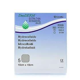 DuoDerm ConvaTec Extra Thin Plåster 10x10cm 5-pack