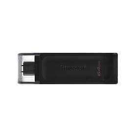 Kingston USB 3.2 Gen 1 Type-C DataTraveler 70 64GB