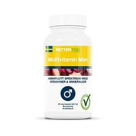 Better You Multivitamin Man 60 Kapslar