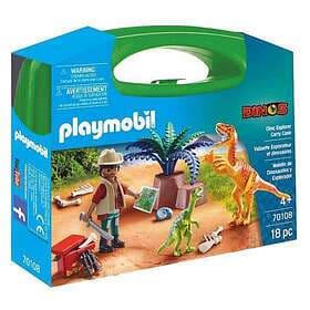 Playmobil Dinos 70108 Dino Explorer Carry Case L