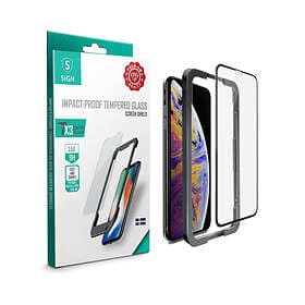 SiGN Full Body Tempered Glass for iPhone X/XS/11 Pro