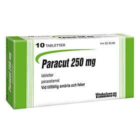 Vitabalans Paracut 250mg 10 Tabletter