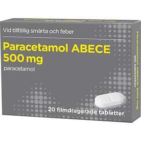 ABECE Paracetamol 500mg 20 Tabletter