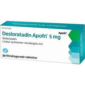 Apofri Desloratadin 5mg 30 Tabletter