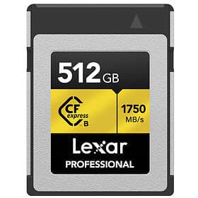 Lexar Professional CFexpress Type B Gold 1750/1500MB/s 512GB