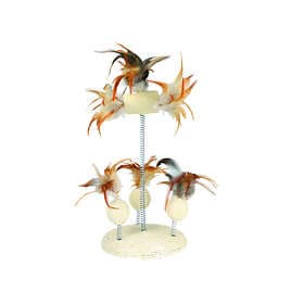 Trixie Set of Luffa Toys on a Spring (15x30cm)