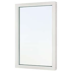SP Fönster Balans Fast Fönster Aluminium 1-Luft 3-Glas Isoler 40x40cm