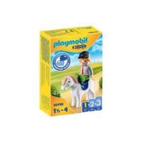 Playmobil 1.2.3 70410 Pojke med ponny