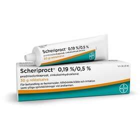 Scheriproct Rektalsalva 1,9mg/5mg 30g