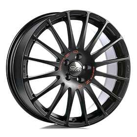 OZ Superturismo GT Matt Black 7x17 5/100 ET38 CB68.1