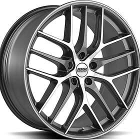 BBS CC-R Graphite Diamond Cut 9.5x19 5/112 ET46 CB82.0