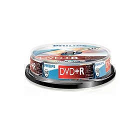 Philips DVD+R 4,7GB 16x 10-pack Spindel