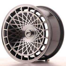 Japan Racing JR14 Black Machined Face 8.5x17 5/110 ET15 CB74.1