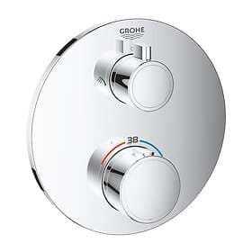 Grohe Grohtherm Badkarsblandare 24076000 (Krom)