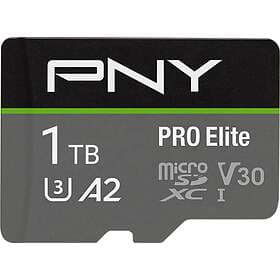 PNY Pro Elite microSDXC Class 10 UHS-I U3 V30 A2 100/90MB/s 1TB