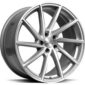 Brock Wheels B37C Crystal Silver Polish 9.5x20 5/127 ET40 CB71.6