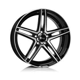 Brock Wheels B33 Black Full Polish 8.5x18 5/115 ET40 CB70.2