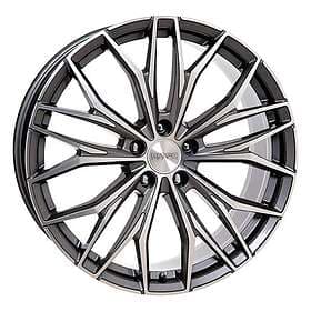 Nitro Wheels Sapphire FF Gunmetal Polished 8x18 5/112 ET39 CB66.5