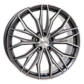 Nitro Wheels Sapphire FF Gunmetal Polished 8.5x18 5/112 ET27 CB66.5