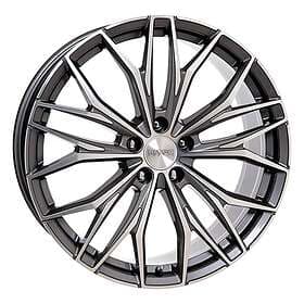 Nitro Wheels Sapphire FF Gunmetal Polished 8.5x19 5/108 ET56 CB63.3