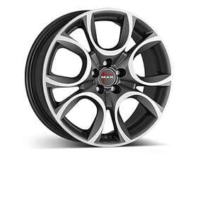 MAK Wheels Torino Anthracite Polished 6.5x16 4/98 ET35 CB58.1