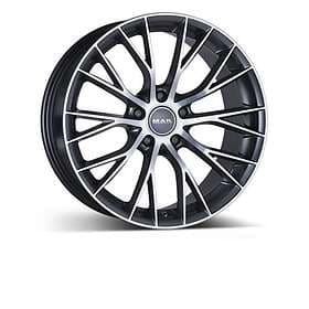 MAK Wheels Munchen Anthracite Polished 9.5x20 5/120 ET16 CB72.6