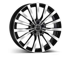 MAK Wheels Krone Black Polished 8.5x19 5/112 ET57 CB66.6