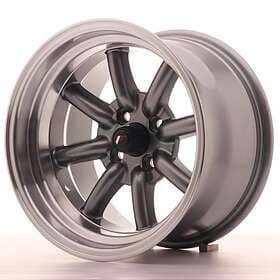 Japan Racing JR19 Gun metal 9x15 4/100 ET-13 CB73.1