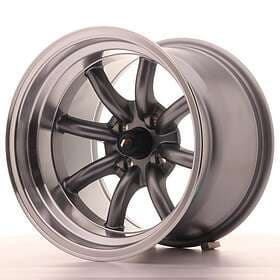 Japan Racing JR19 Gun metal 10.5x15 4/100 ET-32 CB73.1