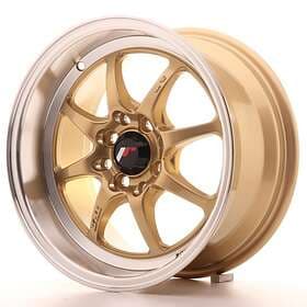 Japan Racing TFII Gold 7.5x15 4/100/114.3 ET10 CB73.1