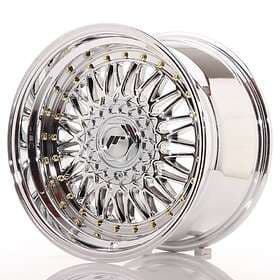 Japan Racing JR9 Chrome 10x17 5/112/120 ET20 CB74.1